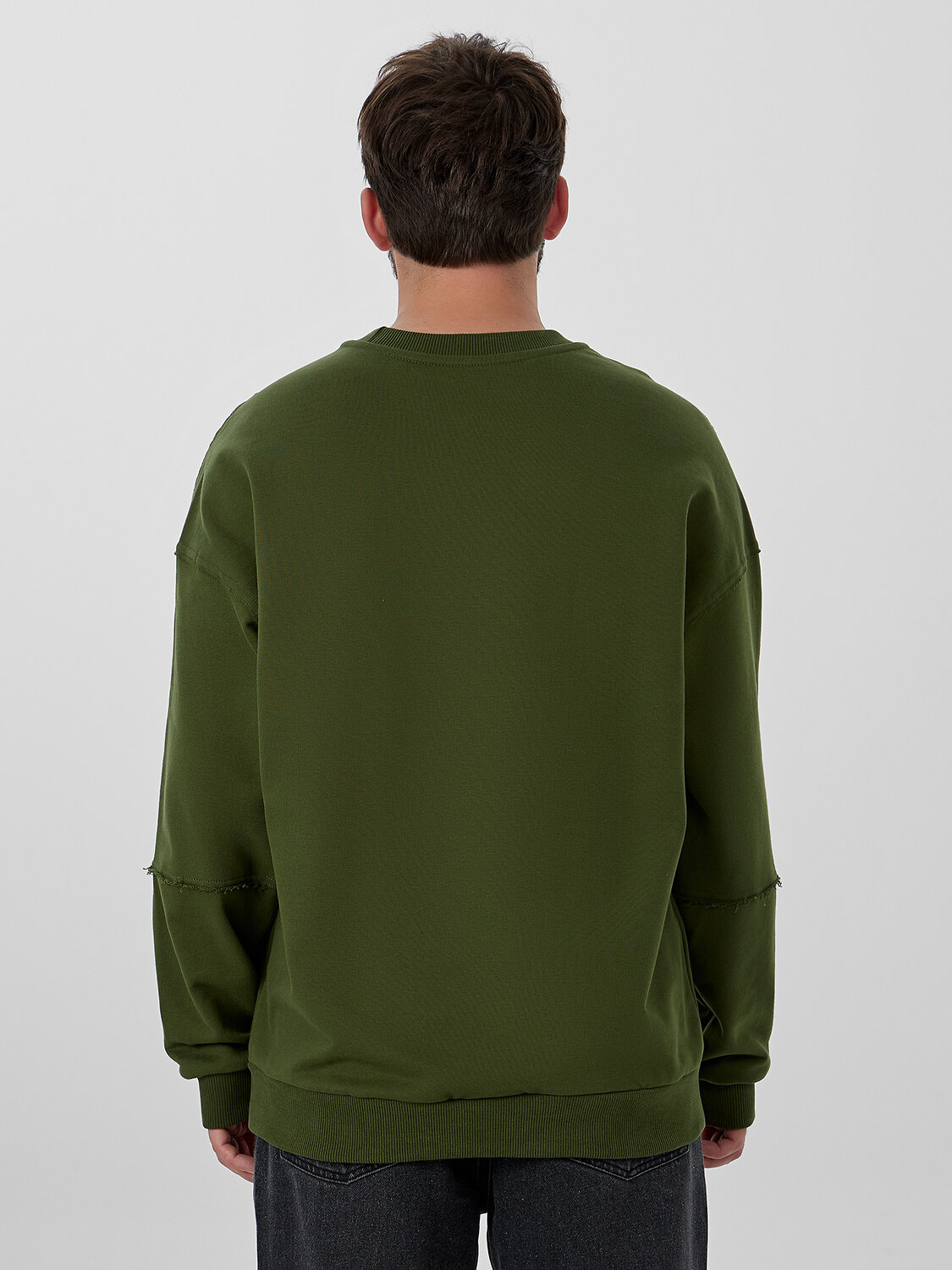 MARK FORMELLE Свитшот 573657 121943 осенний мох +печать