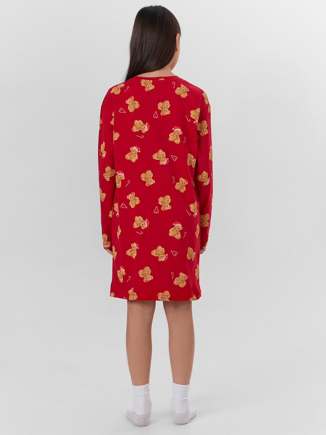 MARK FORMELLE Сорочка 573670 577727 НГ медвежата на красном