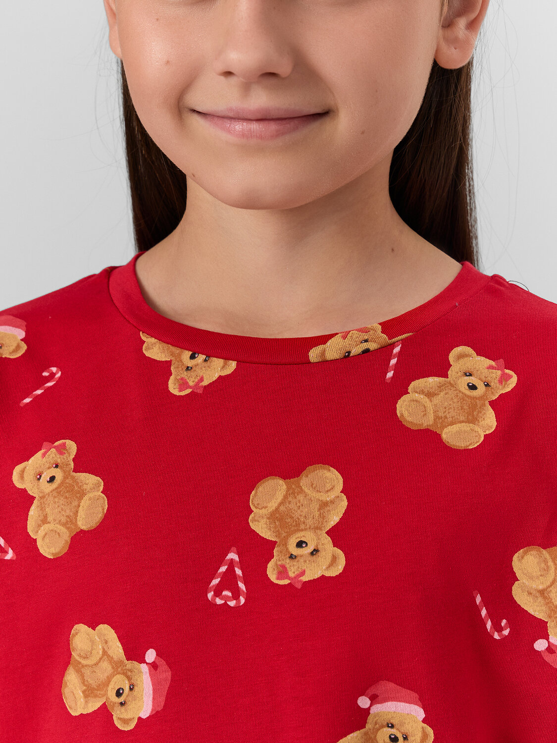 MARK FORMELLE Сорочка 573670 577727 НГ медвежата на красном
