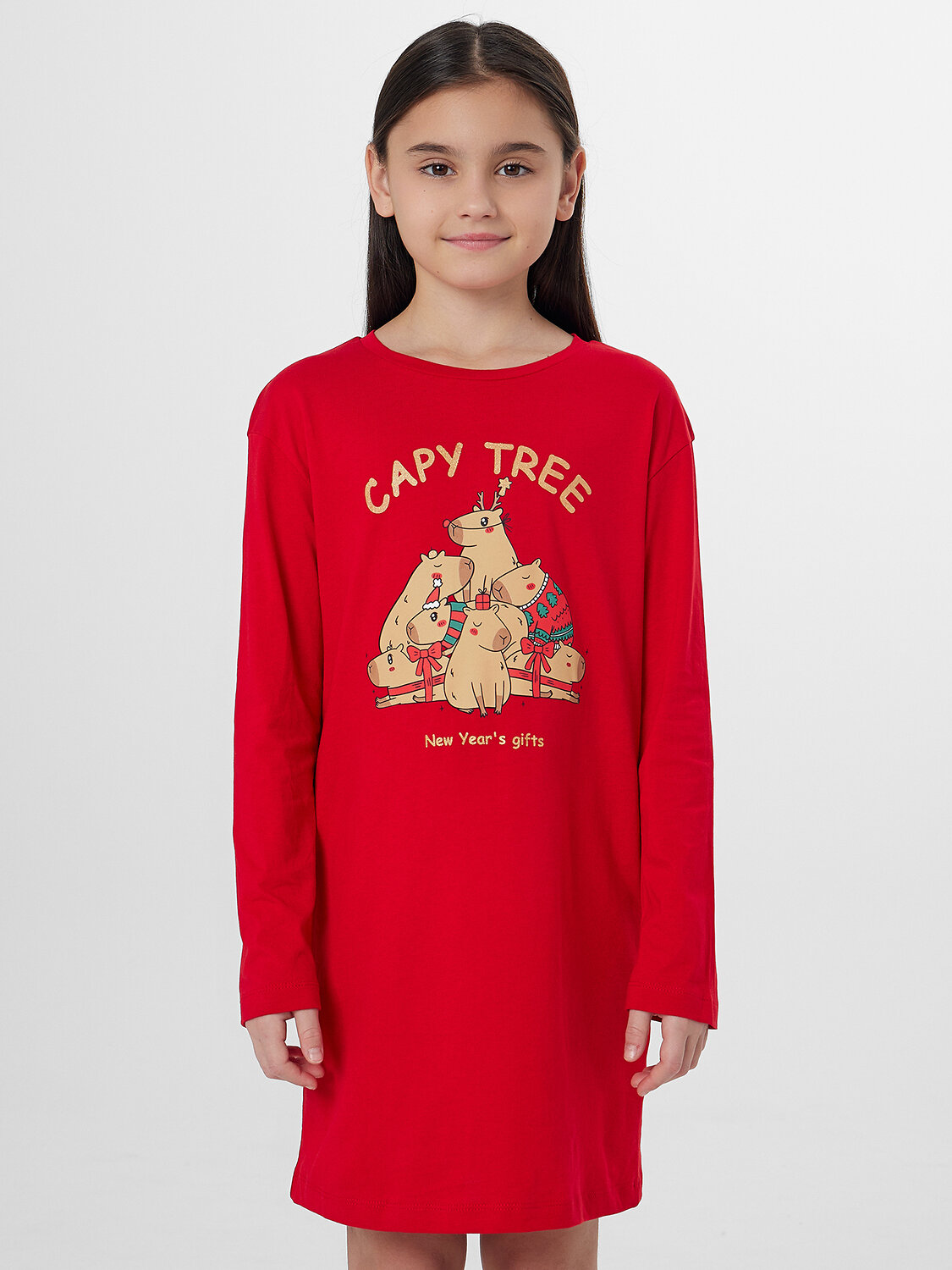 MARK FORMELLE Сорочка 573671 577727 спелая вишня +печать