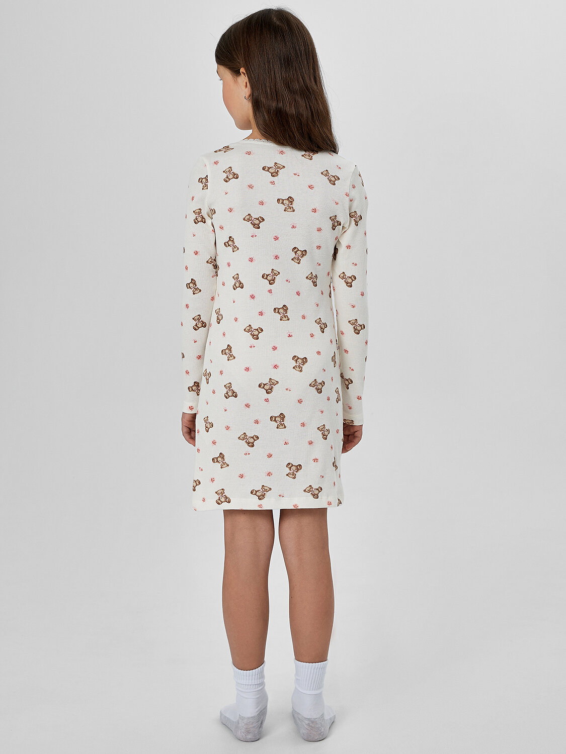 MARK FORMELLE Сорочка 573672 577728 мишки с цветами на молоке