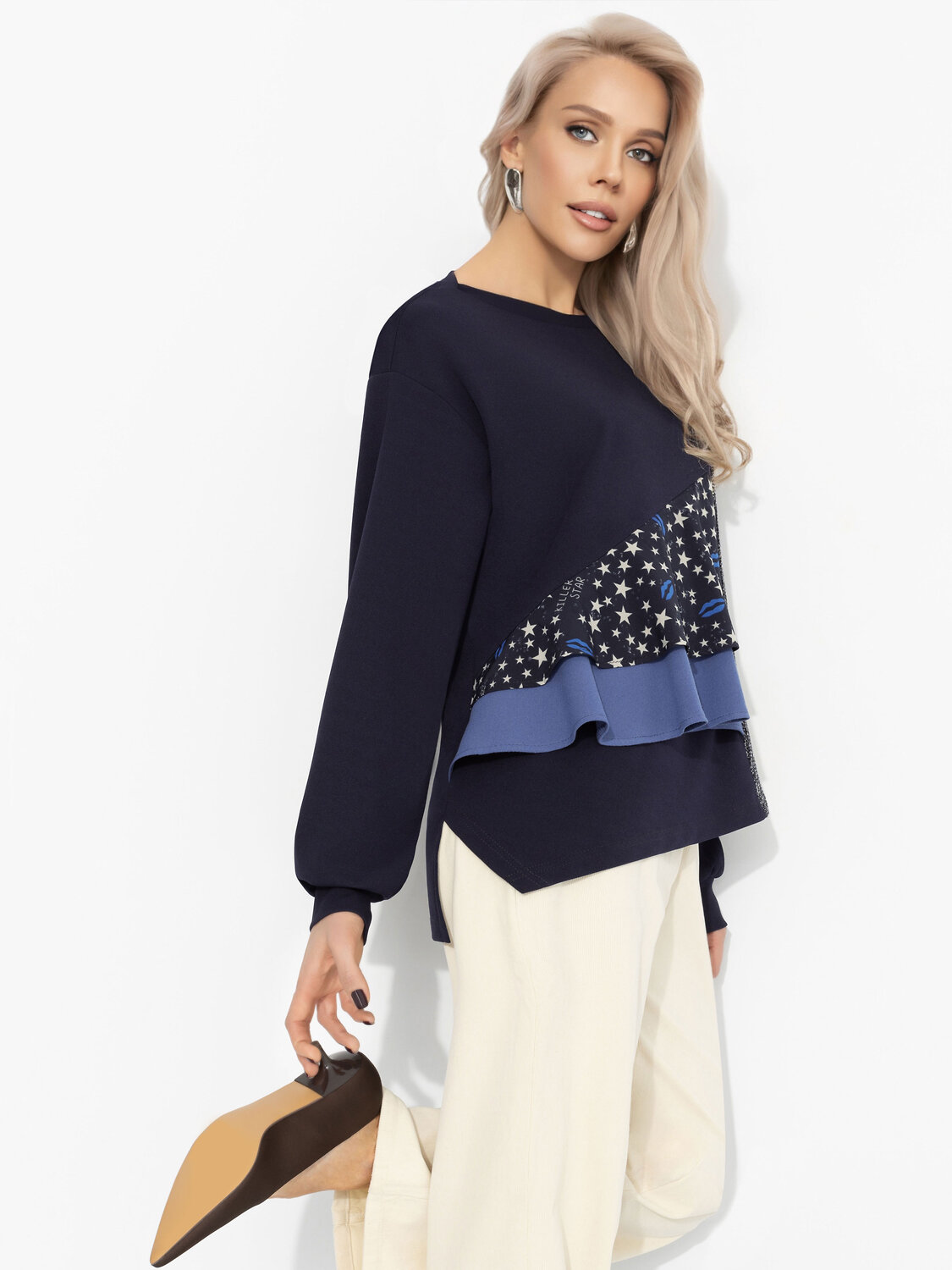 CHARUTTI Свитшот 573676 12415 Синий