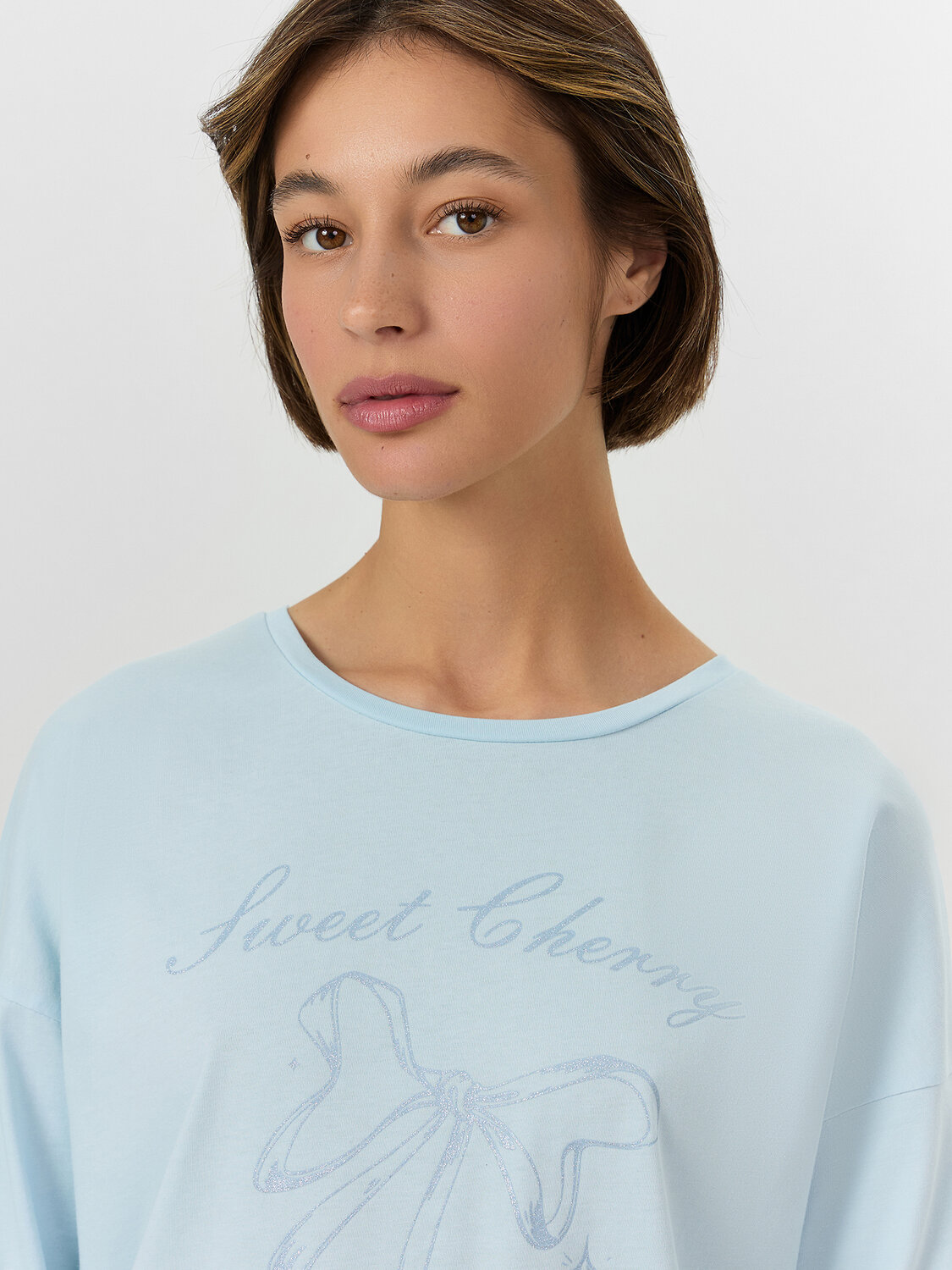 MARK FORMELLE Сорочка 573701 572362 голубое небо +печать