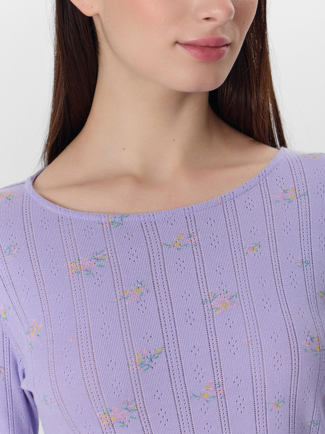 MARK FORMELLE Сорочка 573706 572397 цветы на лаванде