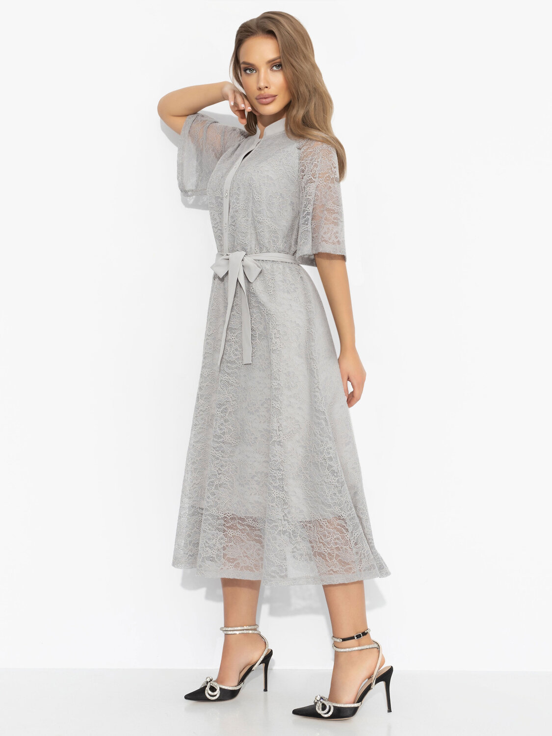 CHARUTTI Платье 573708 12391 Серый