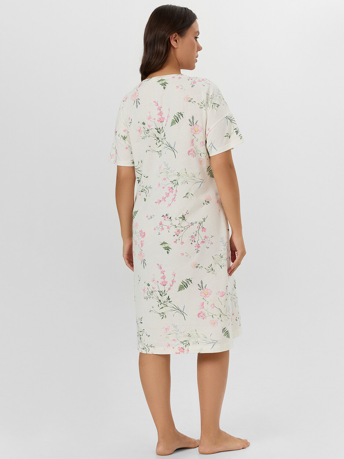 MARK FORMELLE Сорочка 573710 572310 полевые цветы на молочном