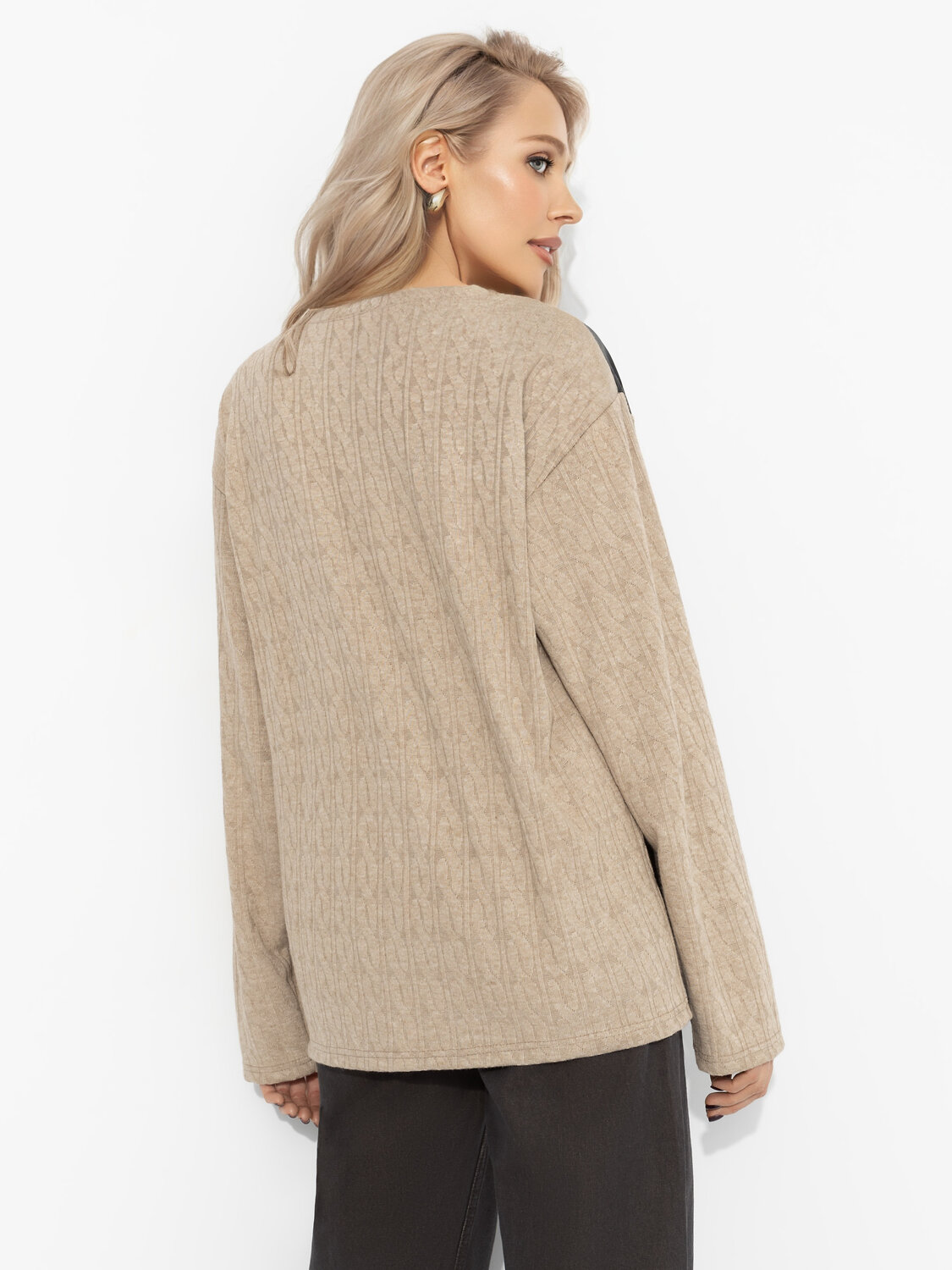 CHARUTTI Лонгслив 573727 12427 Бежевый