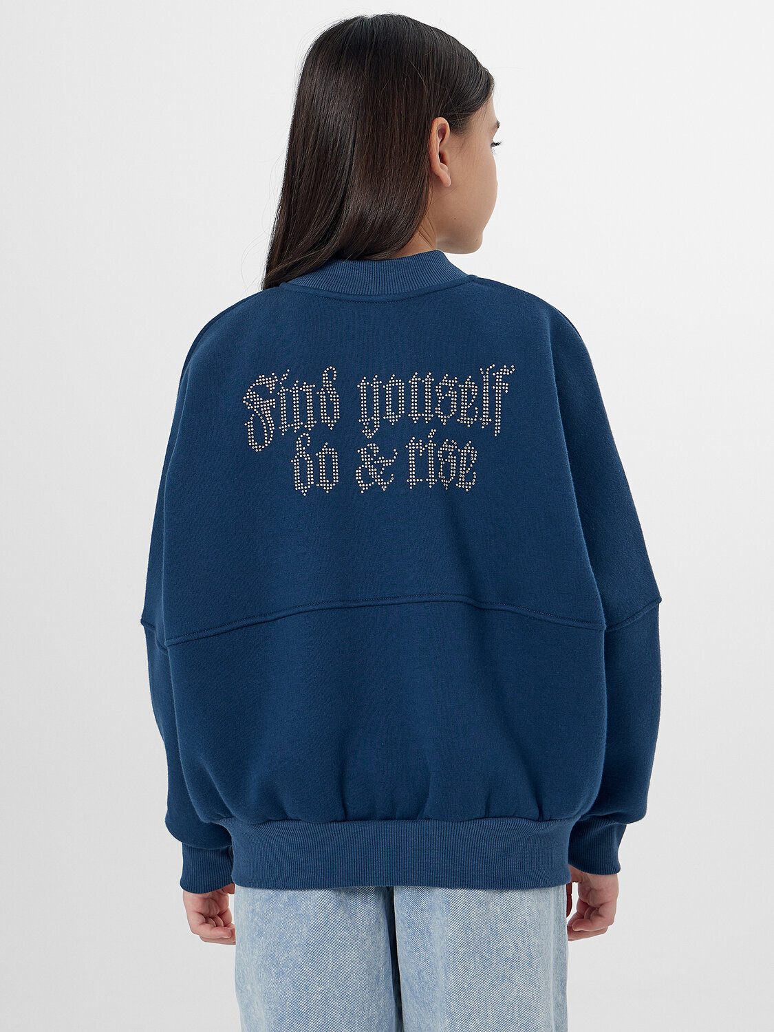 MARK FORMELLE Толстовка 573730 167770 синий +печать