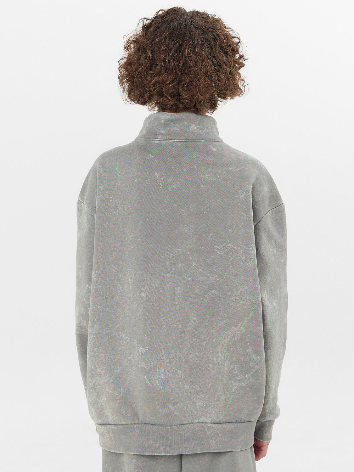 MARK FORMELLE Толстовка 573732 123458 ACID WASH серый +печать