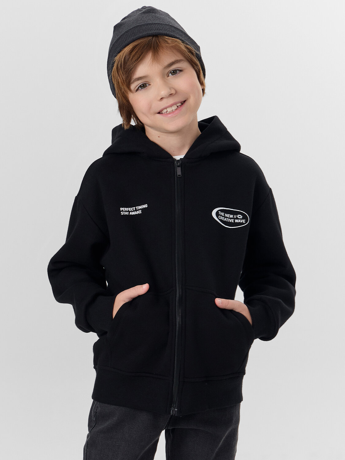 MARK FORMELLE Толстовка 573736 363332/1 черный +печать