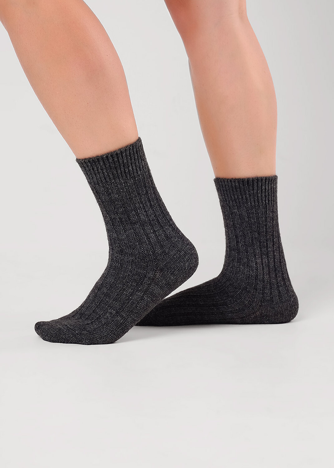 ЭЙС Носки 573810 Д175Ш меланж т.серый