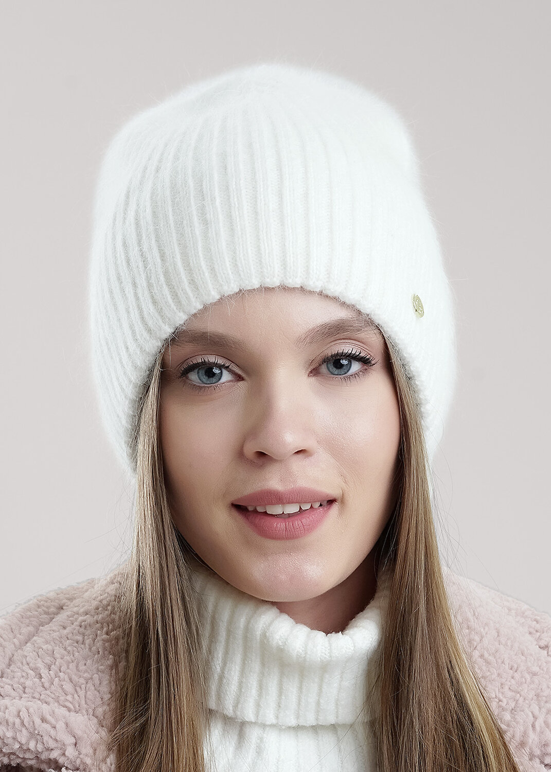 CLEVER Шапка 573829 454558фэш молочный