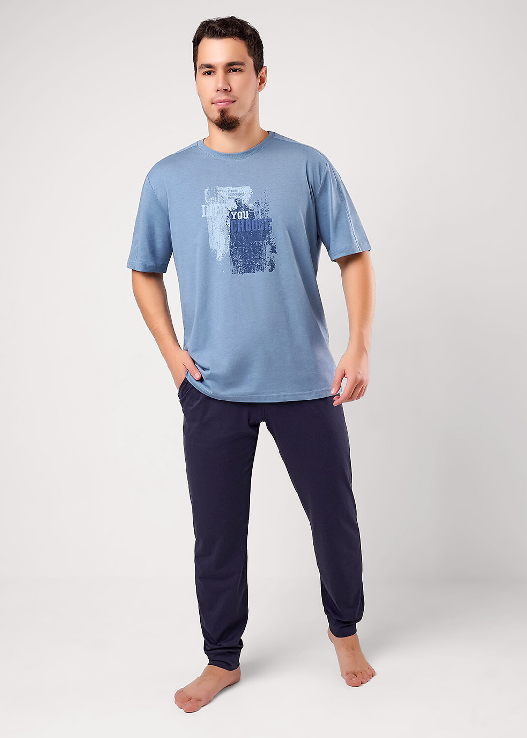 CLEVER Комплект 573834 MHP451222/2 джинсовый/т.синий