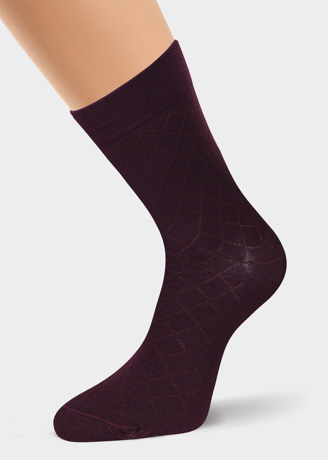 CLEVER Носки 573882 К195Л т.бордовый