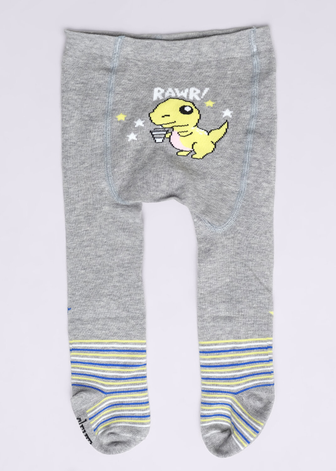 CLEVER Колготки 573892 КД193 68-86 меланж серый