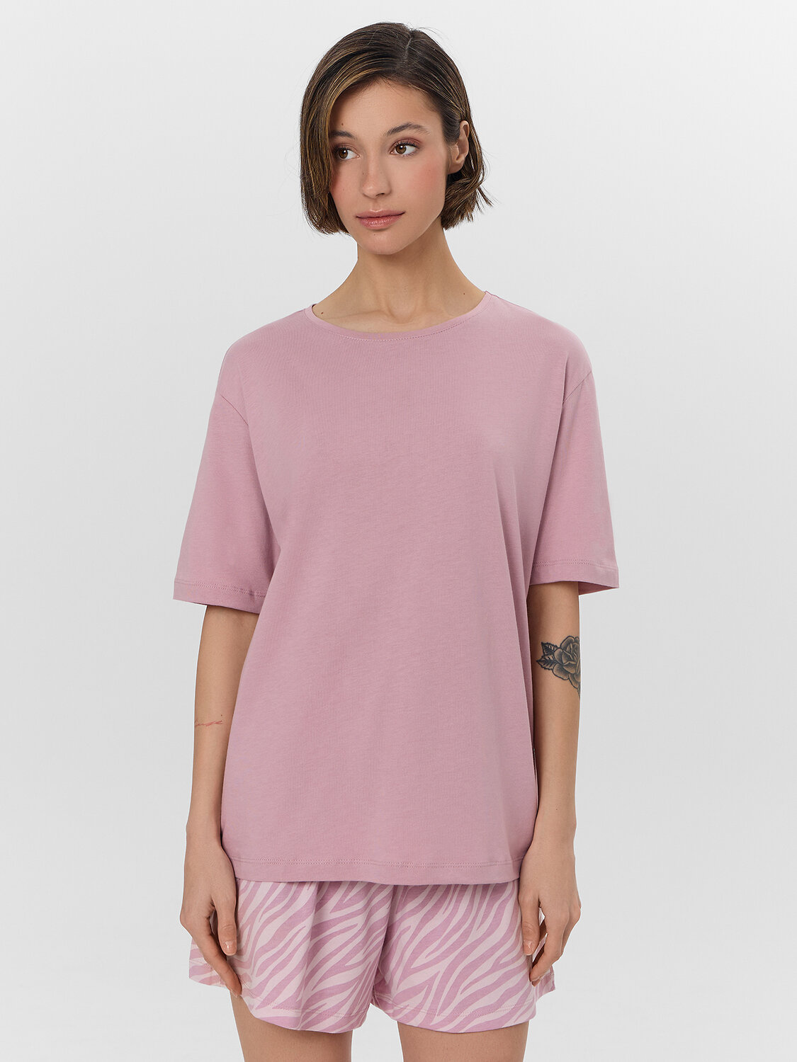 MARK FORMELLE Комплект 573931 592542 пыльный розовый +зебра на розовом