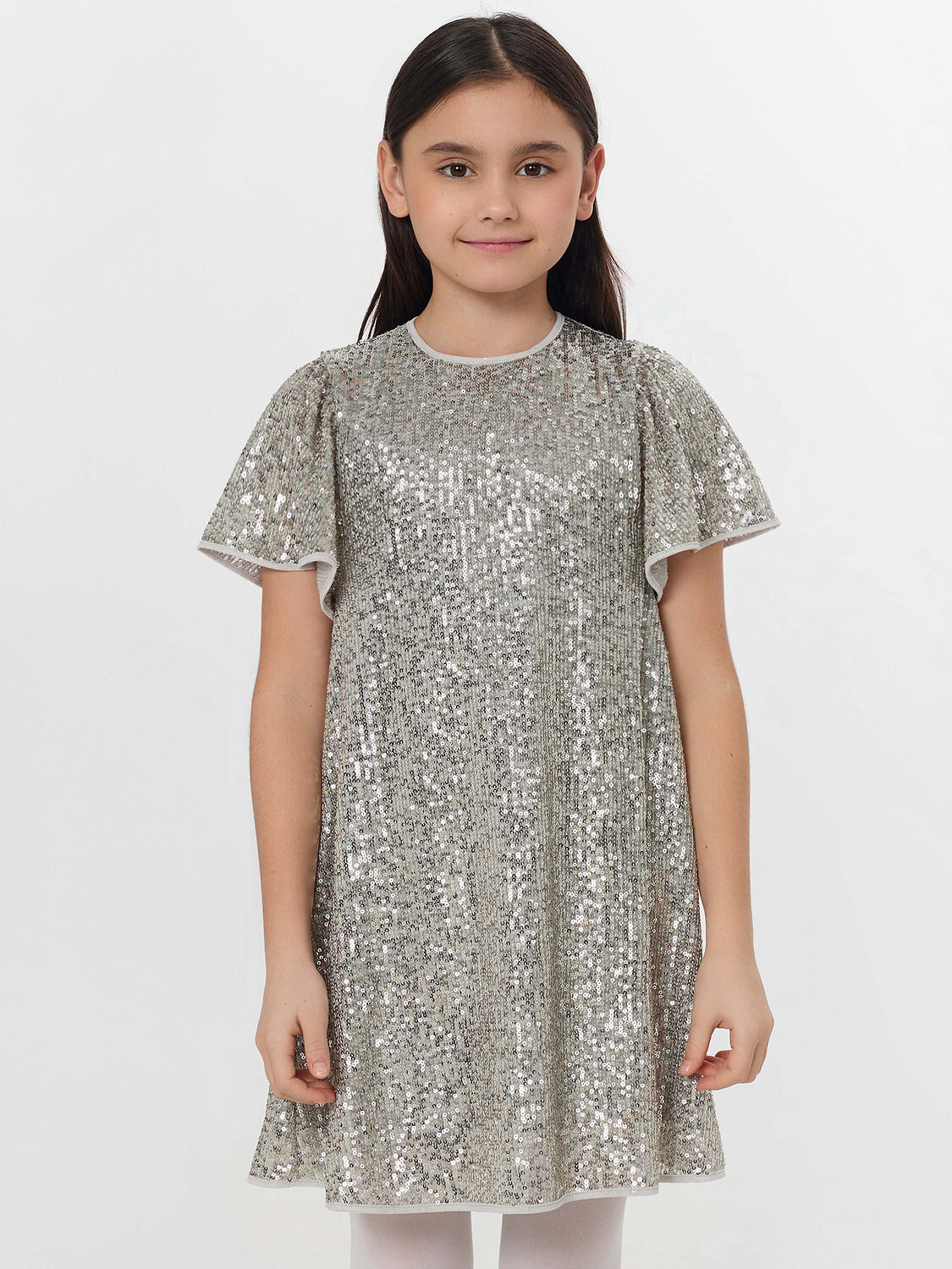 MARK FORMELLE Платье 573936 157975 серебристые пайетки