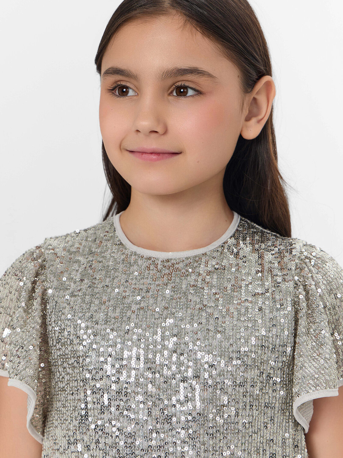 MARK FORMELLE Платье 573936 157975 серебристые пайетки