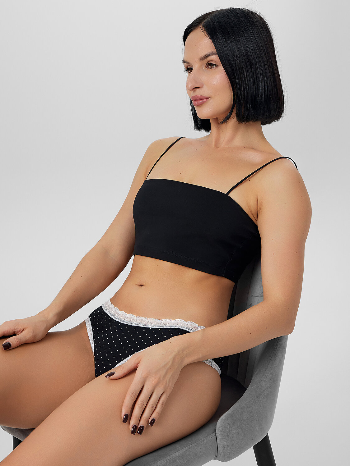 MARK FORMELLE Трусы 573961 412681 горошек на черном