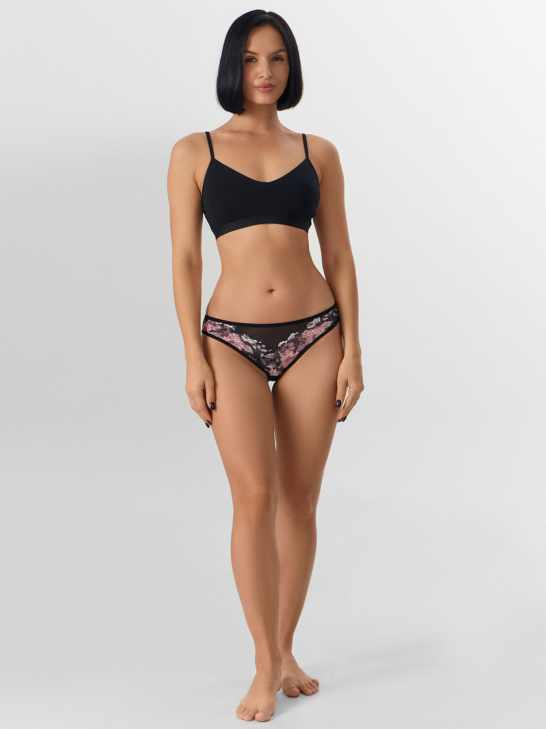 MARK FORMELLE Трусы 574002 412469 цветы на черном