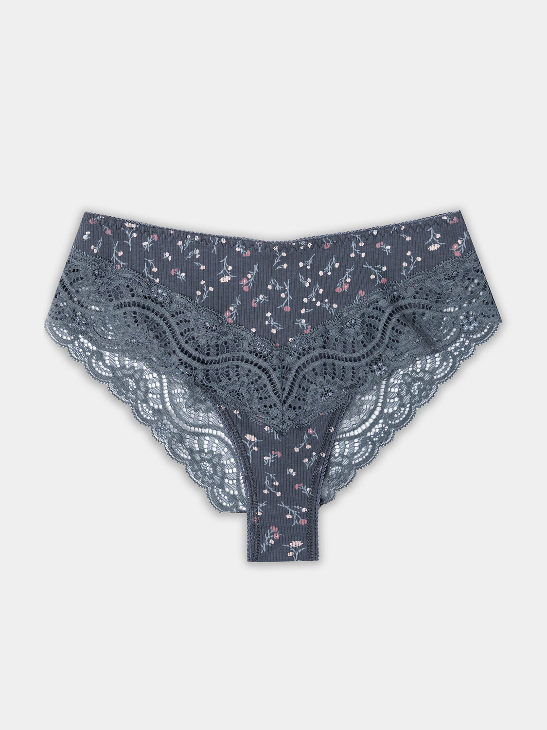 MARK FORMELLE Трусы 574011 412538 цветы на т.сером