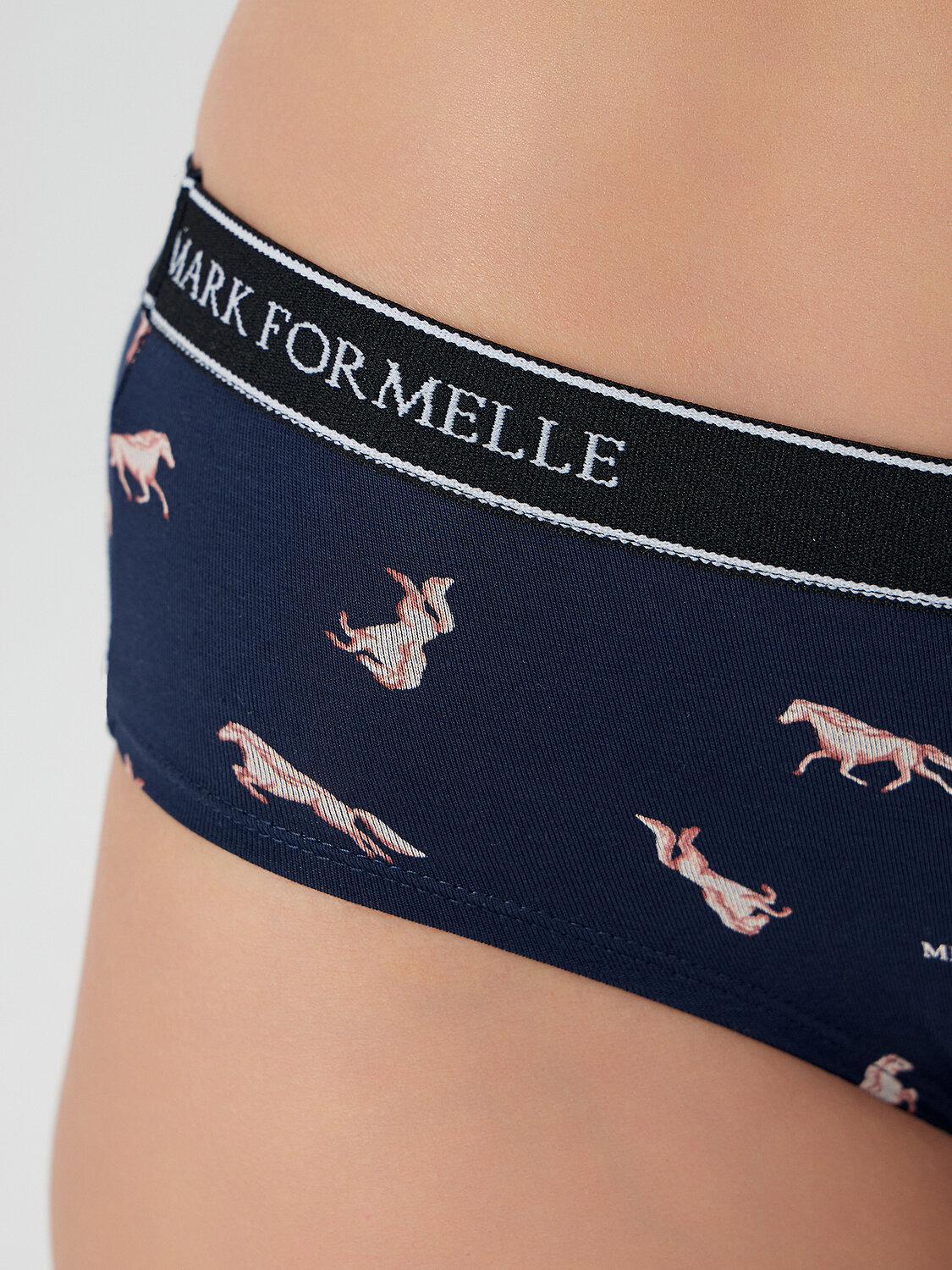 MARK FORMELLE Трусы 574022 412692-1 лошади на синем
