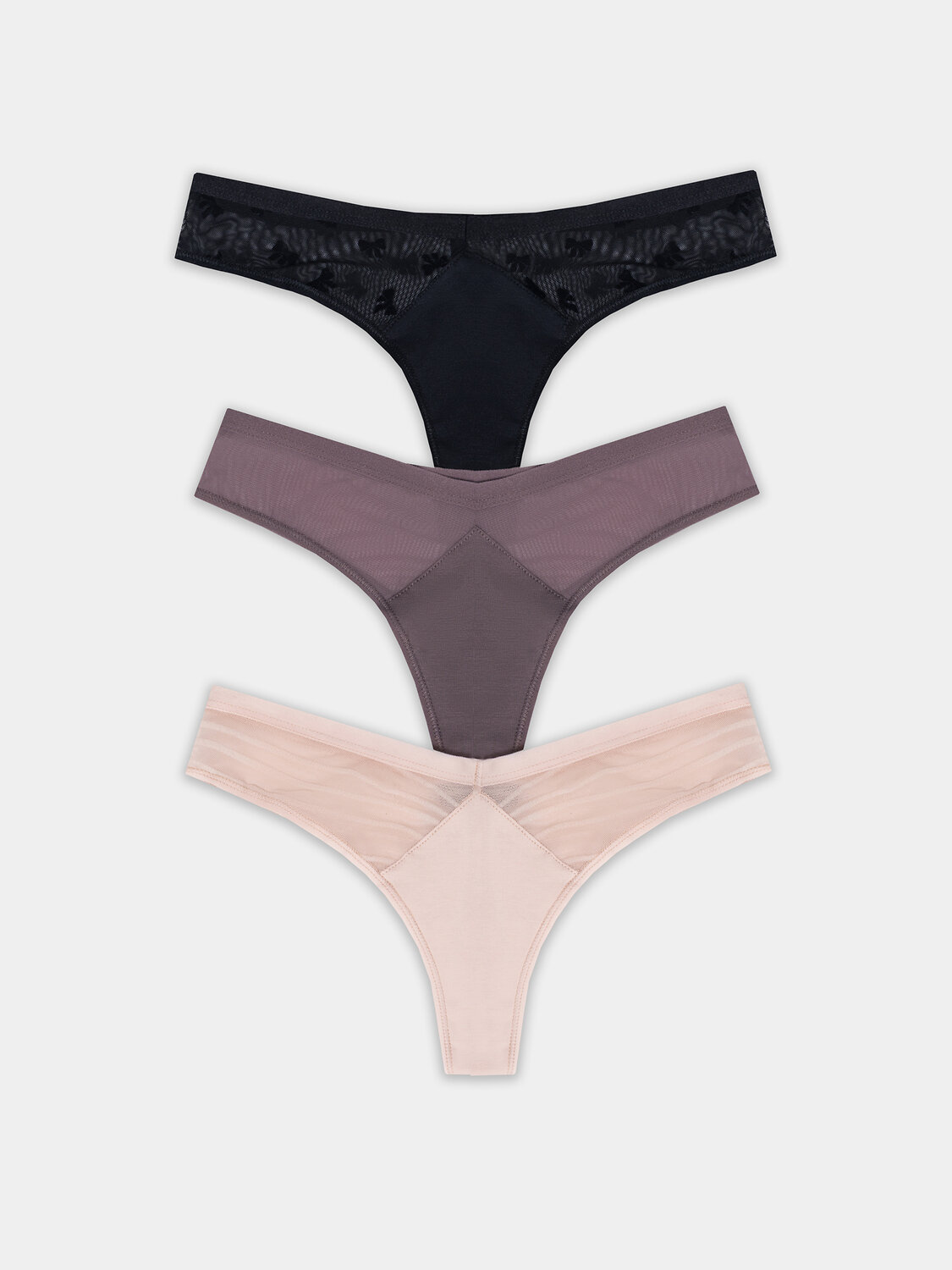 MARK FORMELLE Трусы 574025 412475-3 бантики на черном