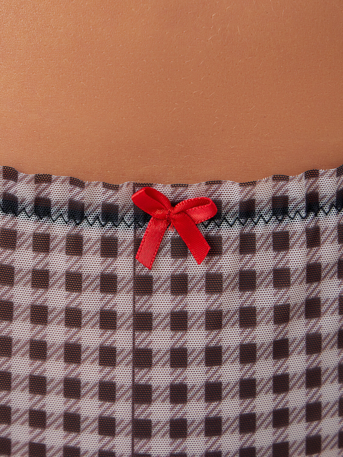 MARK FORMELLE Трусы 574027 412479-3 клетка виши черно -белая