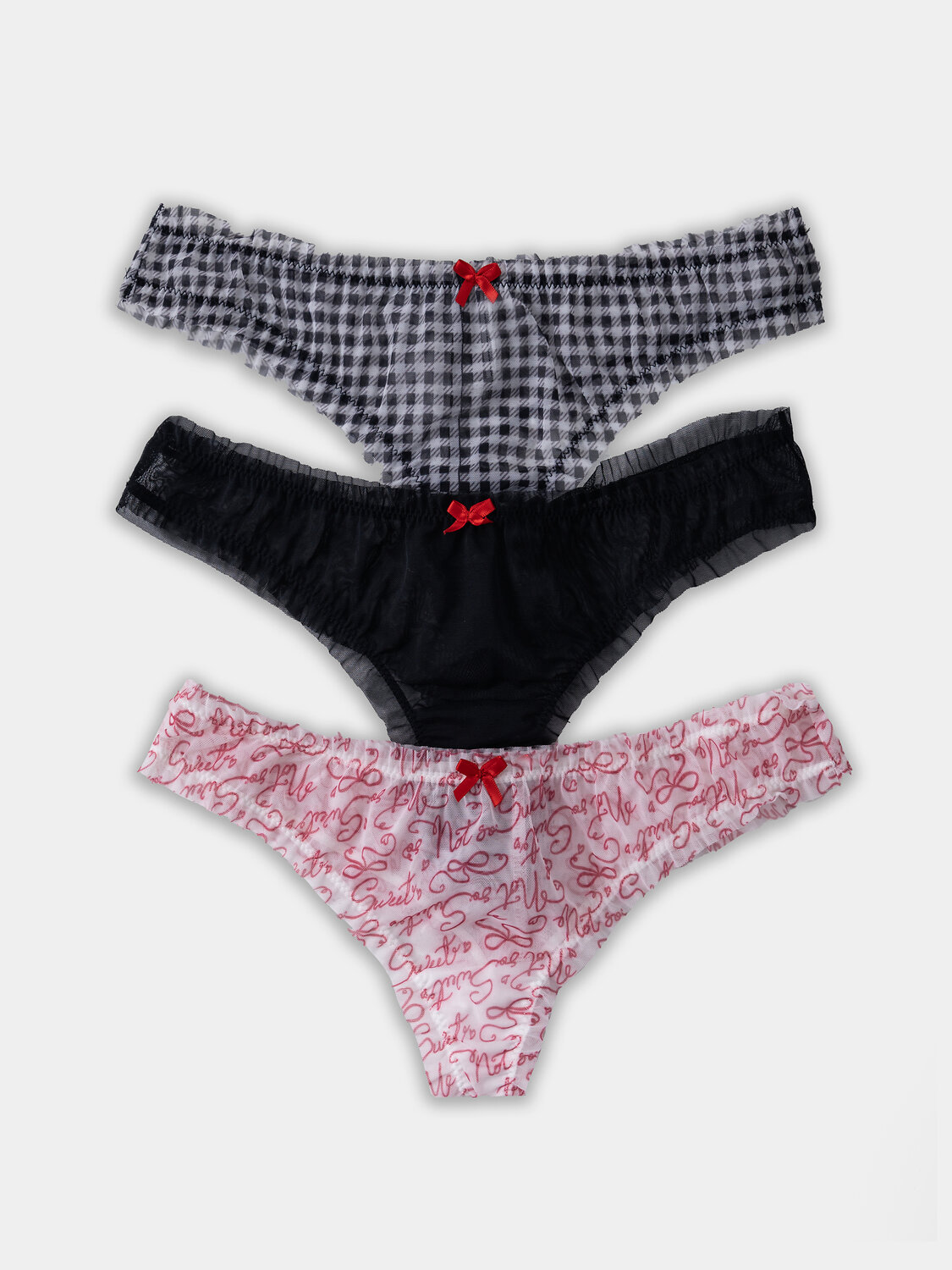 MARK FORMELLE Трусы 574027 412479-3 клетка виши черно -белая