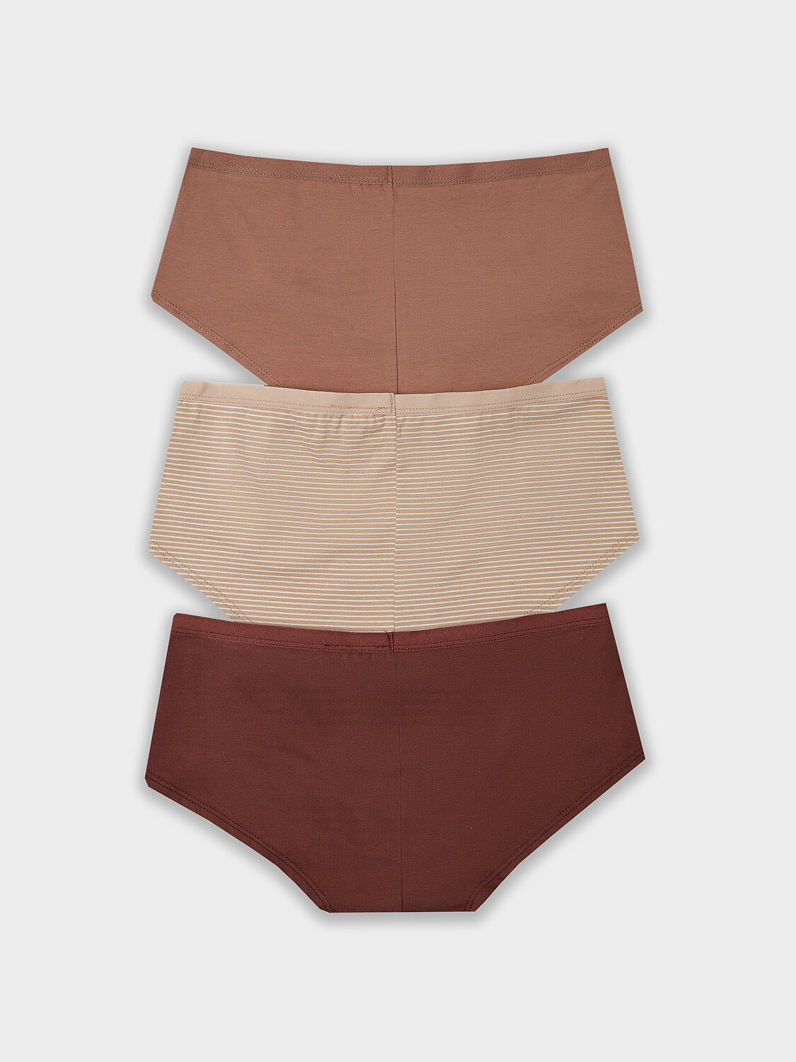 MARK FORMELLE Трусы 574085 412263-3 бежевая полоска +молочный шоколад +корица