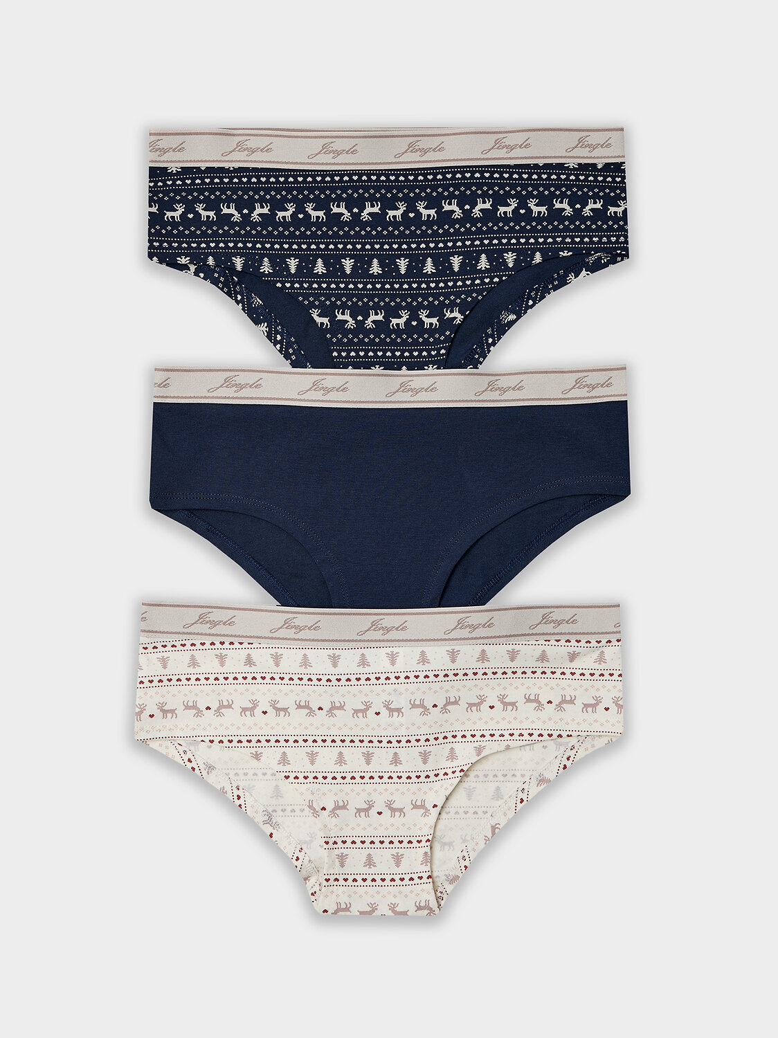 MARK FORMELLE Трусы 574092 412692-1-3 олени на молочном