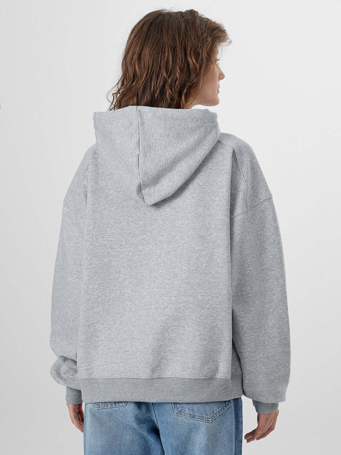 MARK FORMELLE Худи 574111 122954 серый меланж+печать