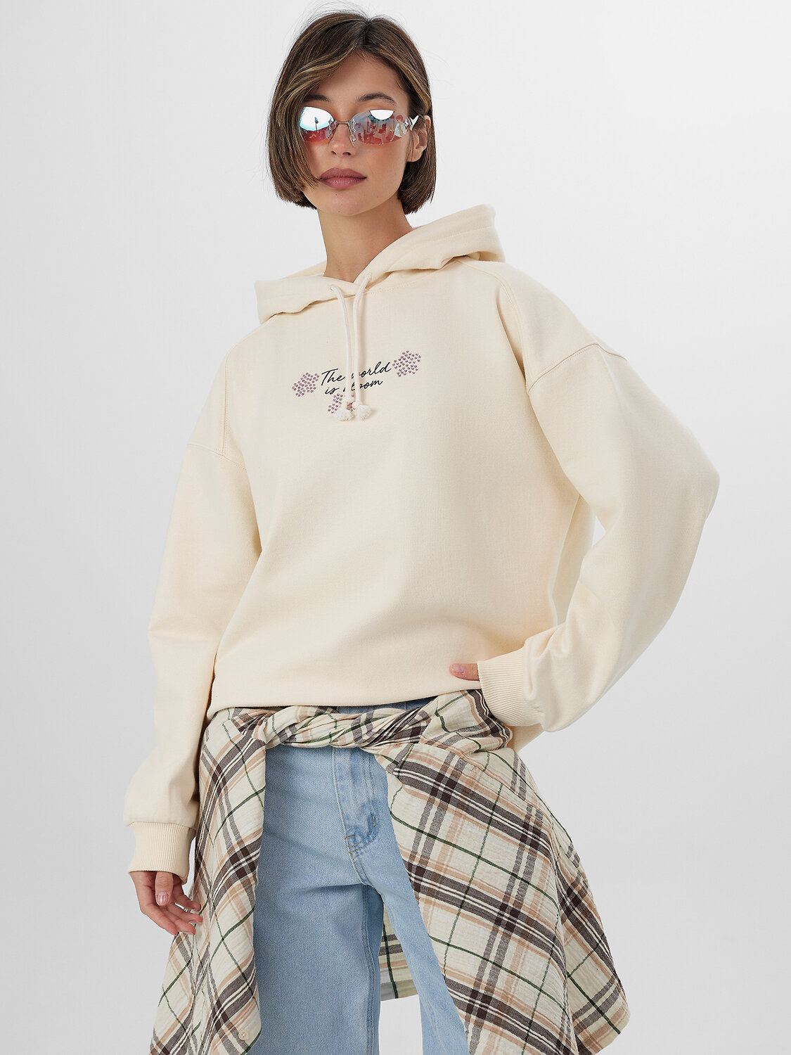 MARK FORMELLE Худи 574112 122954 сливочное масло +печать