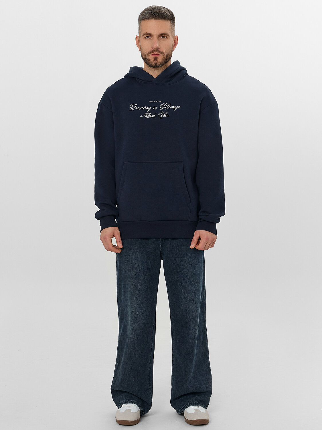 MARK FORMELLE Худи 574115 121806-1 неви +печать