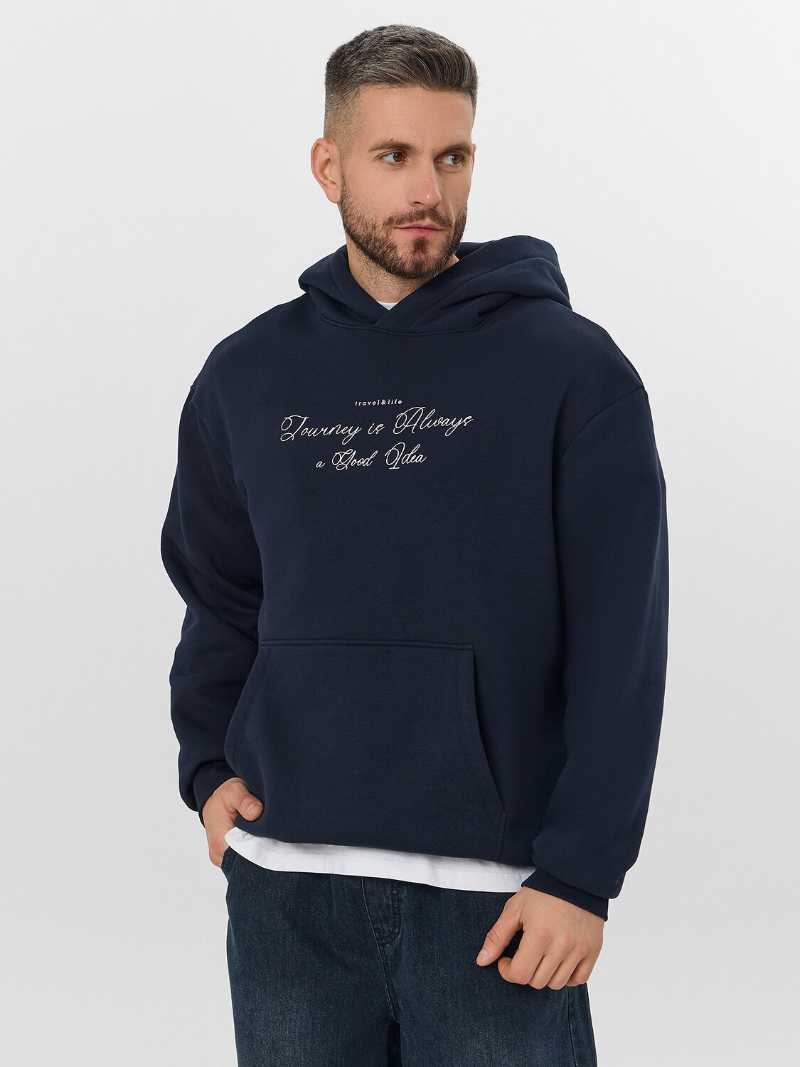 MARK FORMELLE Худи 574115 121806-1 неви +печать