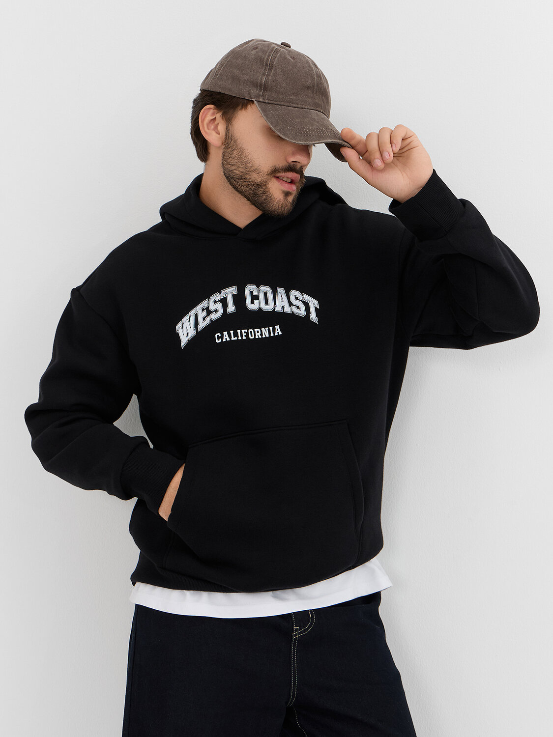 MARK FORMELLE Худи 574116 121806-1 черный +печать