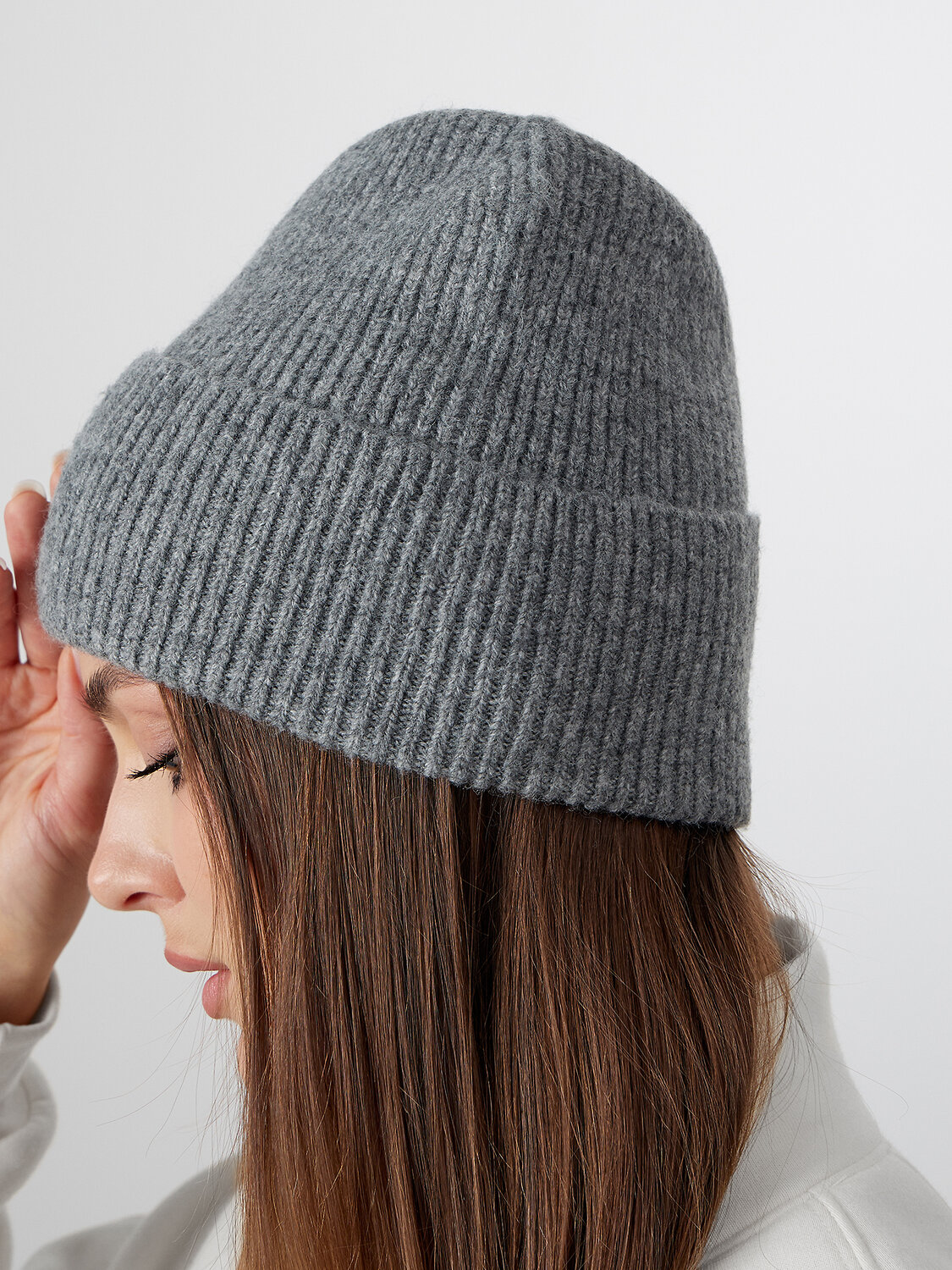 MARK FORMELLE Шапка 574127 24010 серый туман