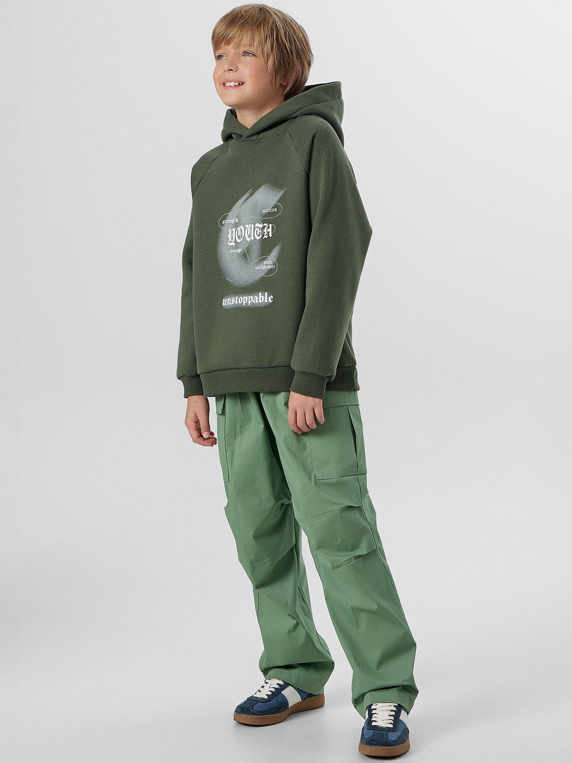 MARK FORMELLE Худи 574147 123418 хаки +печать