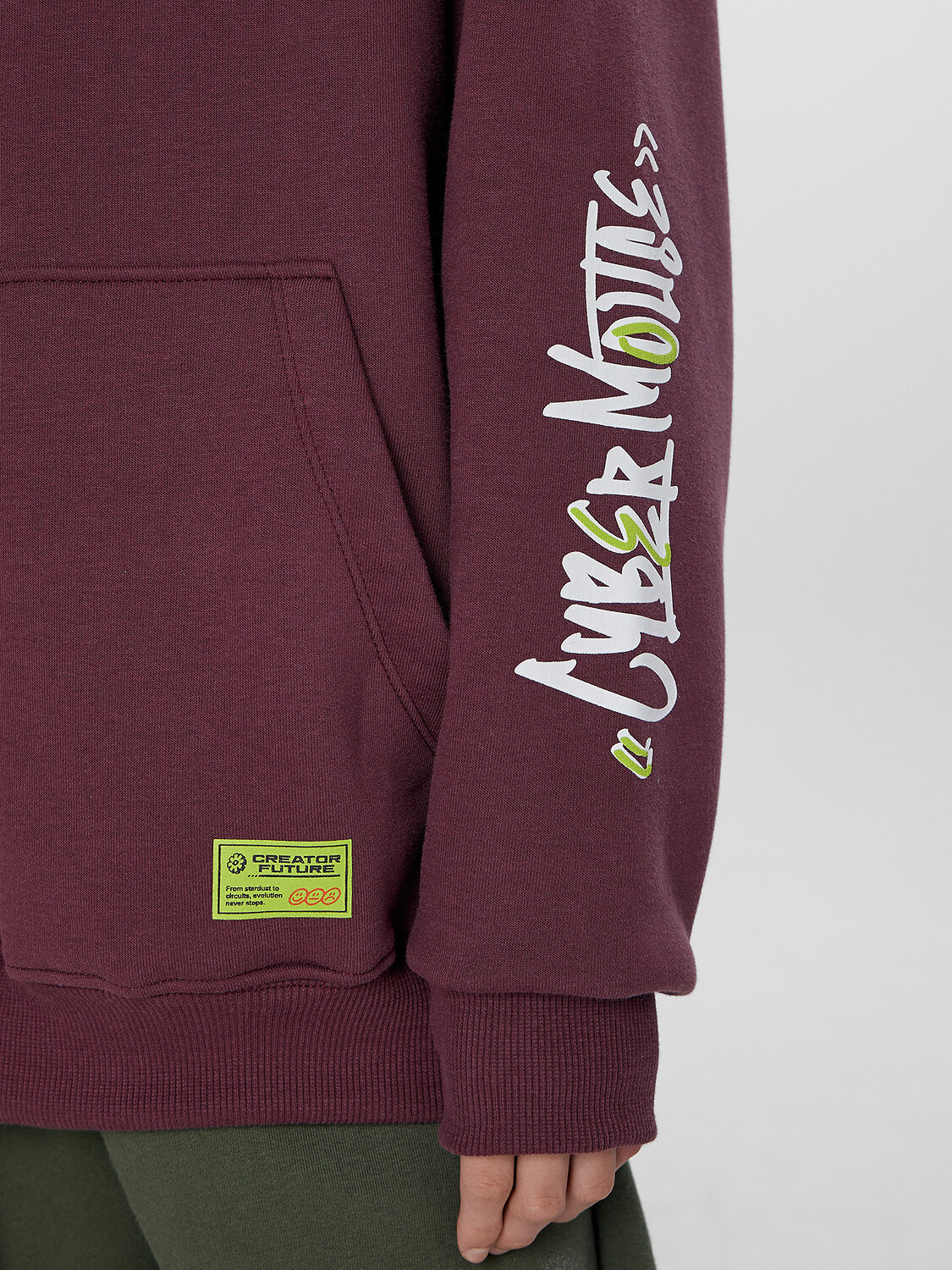 MARK FORMELLE Худи 574148 123416-1 ежевичный +печать