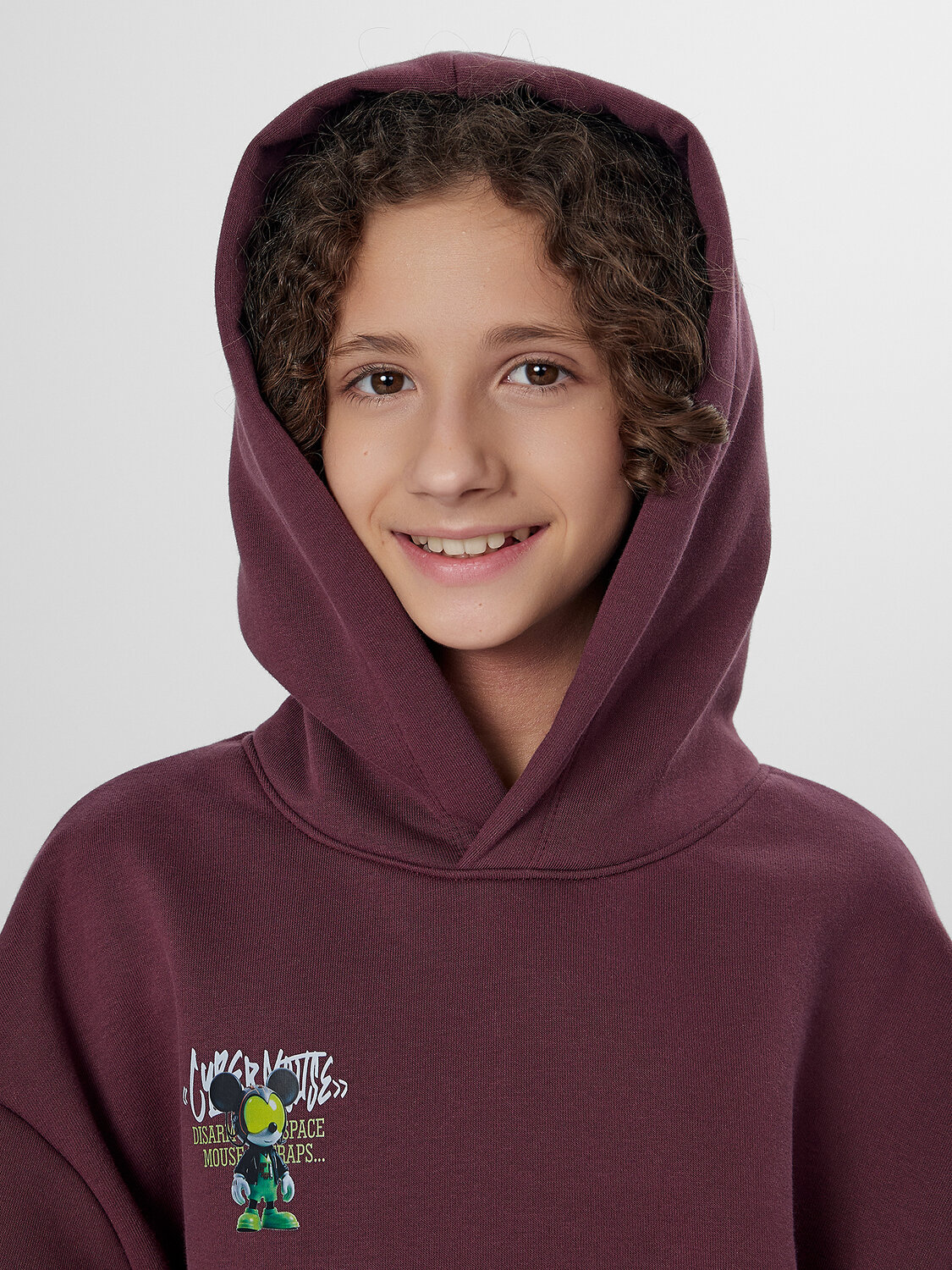 MARK FORMELLE Худи 574148 123416-1 ежевичный +печать