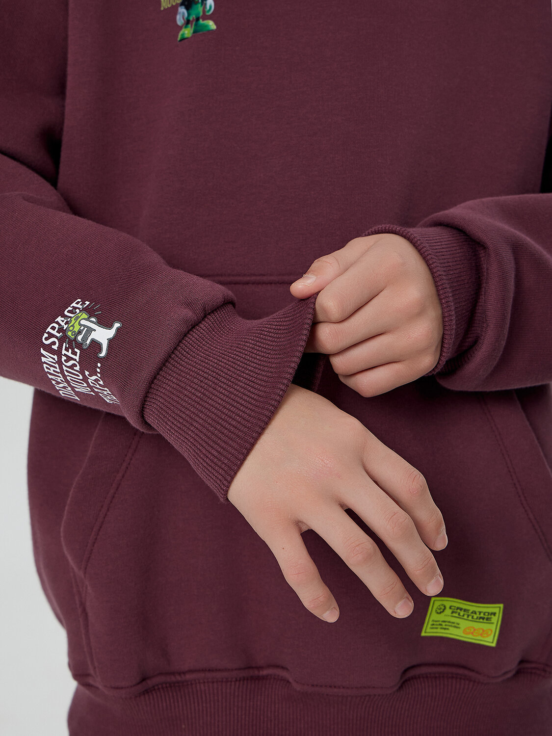 MARK FORMELLE Худи 574148 123416-1 ежевичный +печать