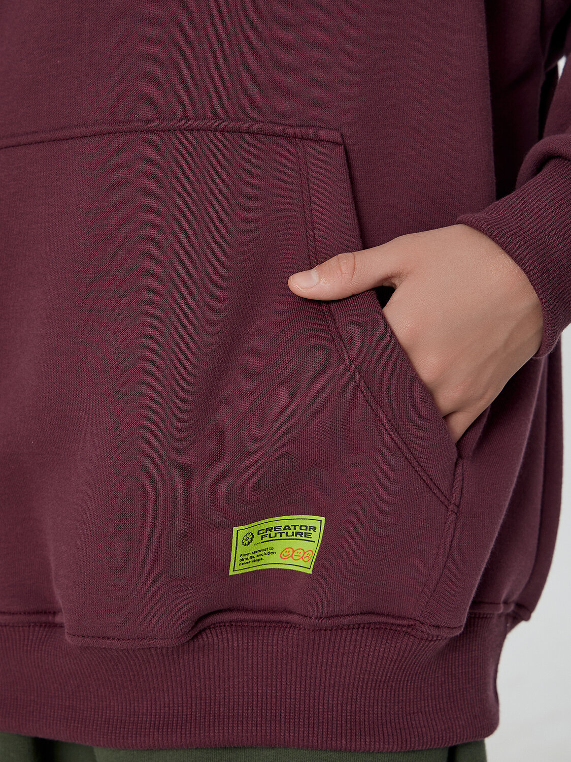 MARK FORMELLE Худи 574148 123416-1 ежевичный +печать