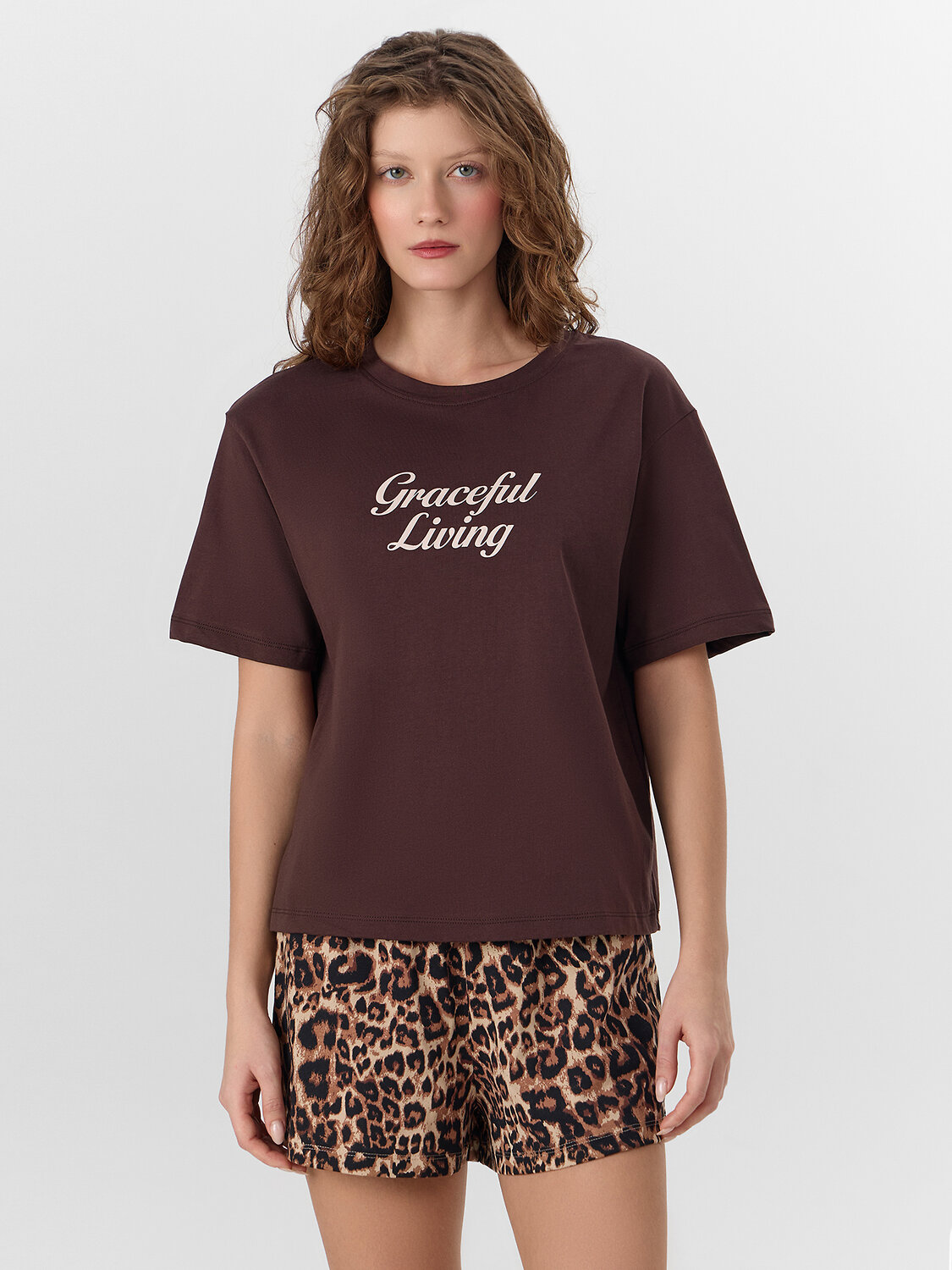 MARK FORMELLE Комплект 574153 592536 шоколад +леопард на песочном