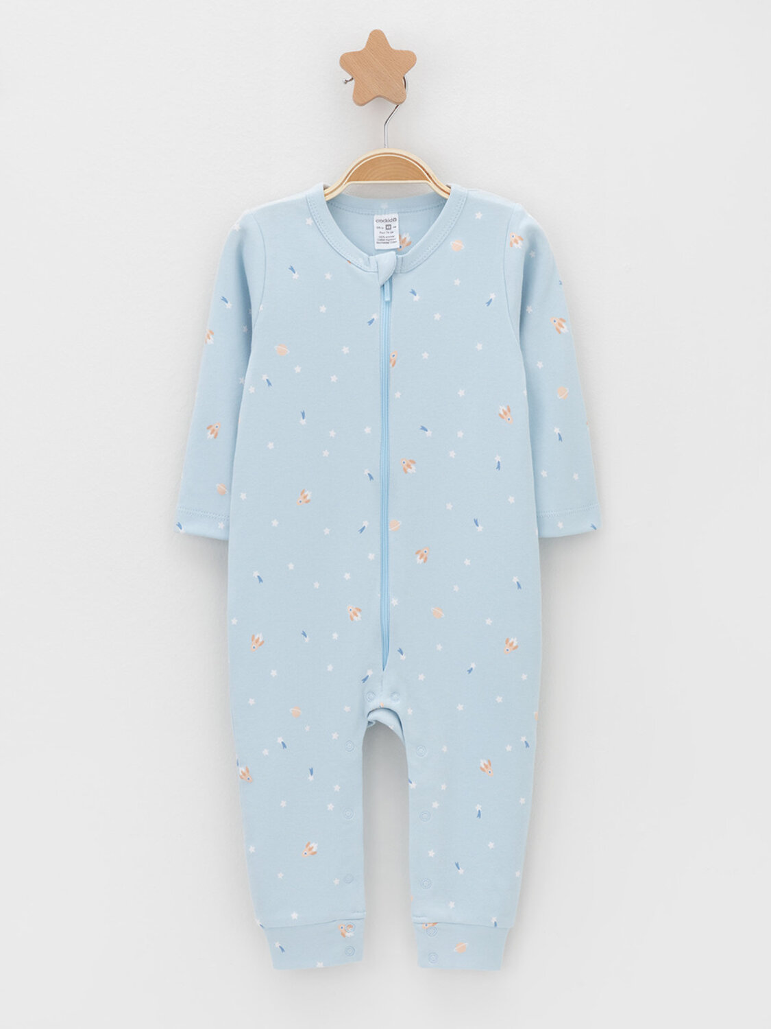 CROCKID Комбинезон 574156 К 6522-2уп голубой