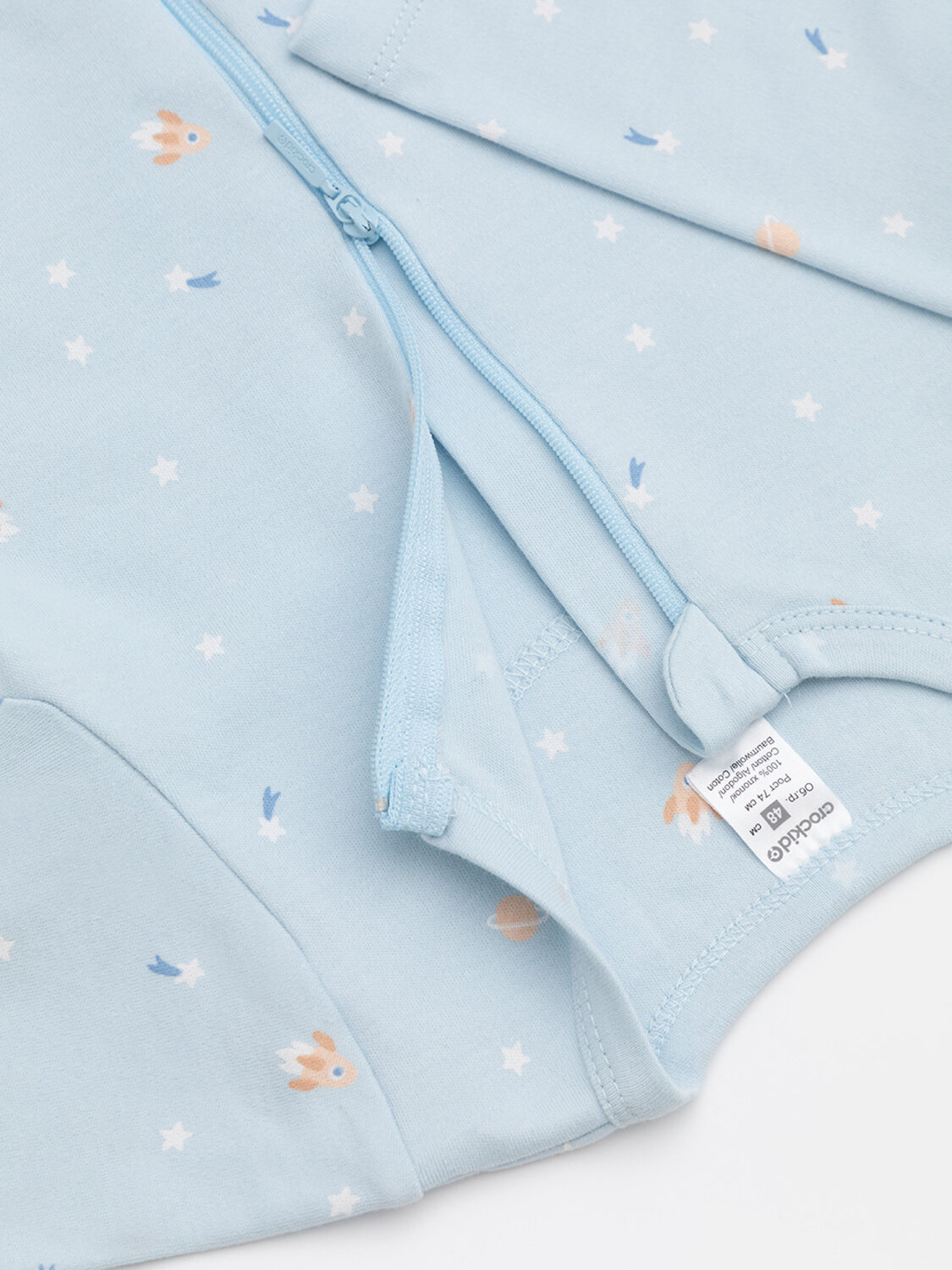 CROCKID Комбинезон 574156 К 6522-2уп голубой