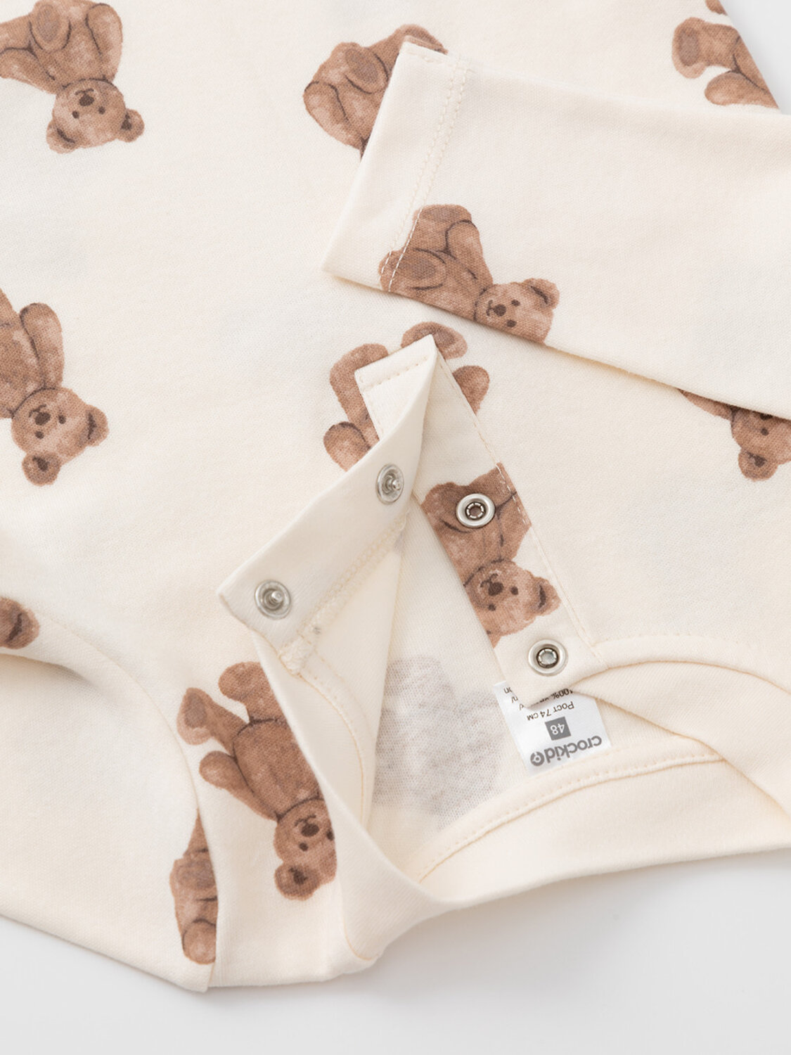 CROCKID Боди 574157 К 6542-2уп бежевый