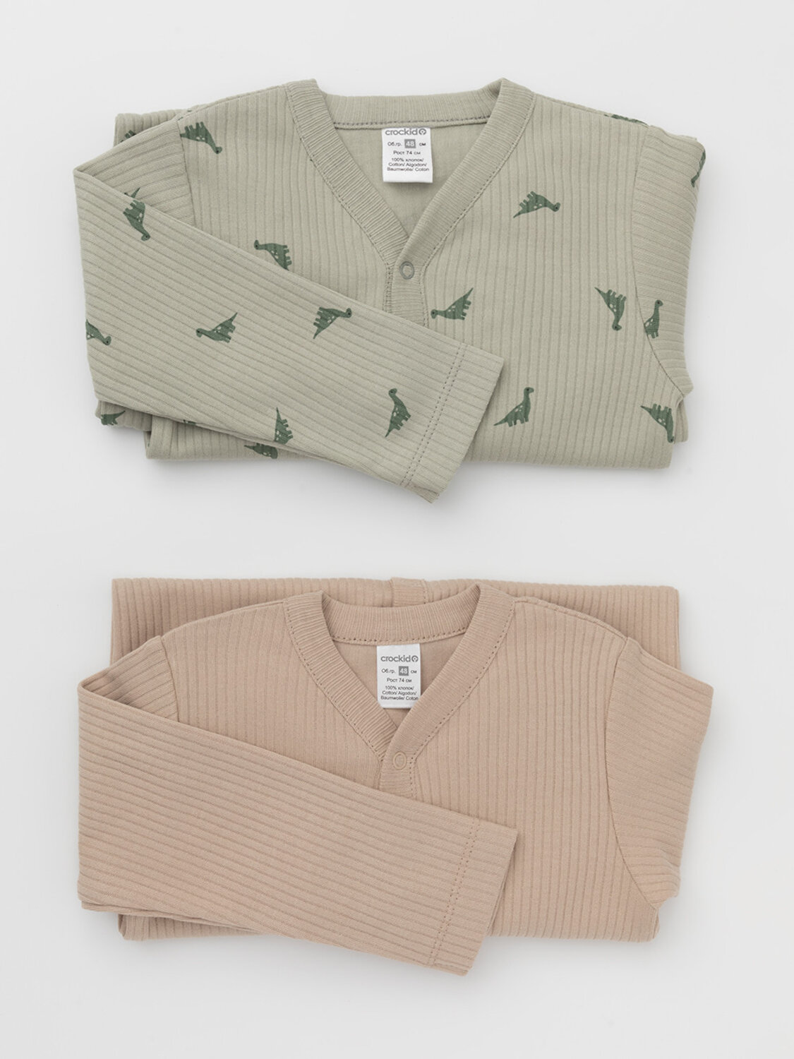CROCKID Комбинезон 574162 К 6523-2уп хаки