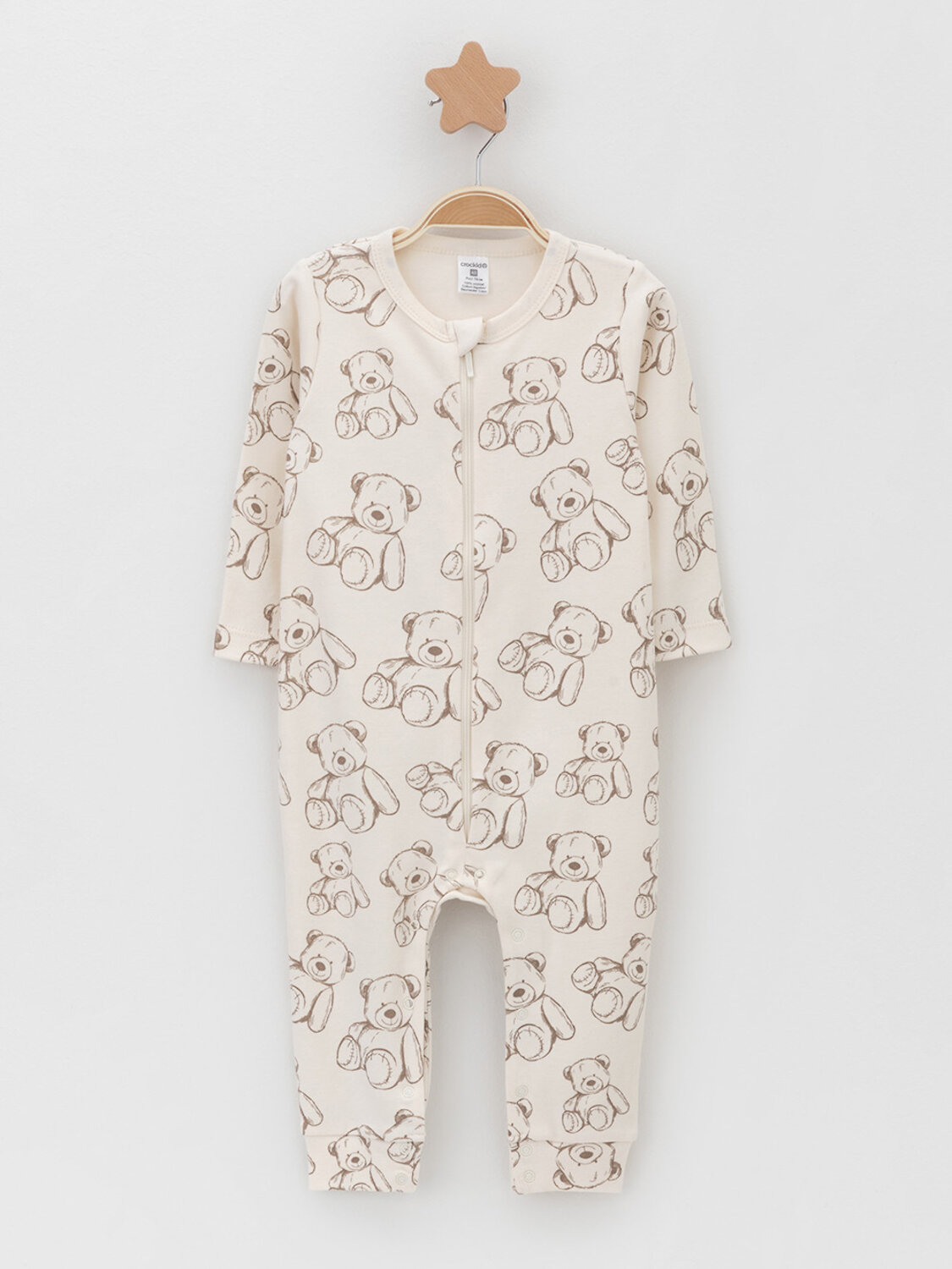 CROCKID Комбинезон 574171 К 6522-2уп бежевый