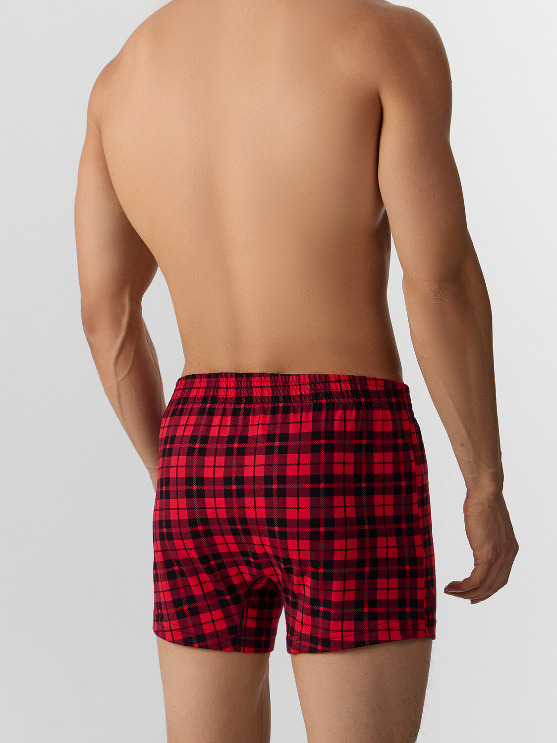 MARK FORMELLE Трусы 574187 411152 черная клетка на красном