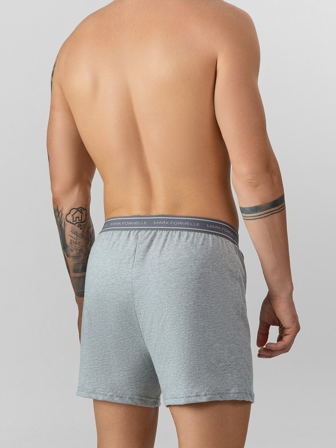 MARK FORMELLE Трусы 574197 411222 меланж темно-серый